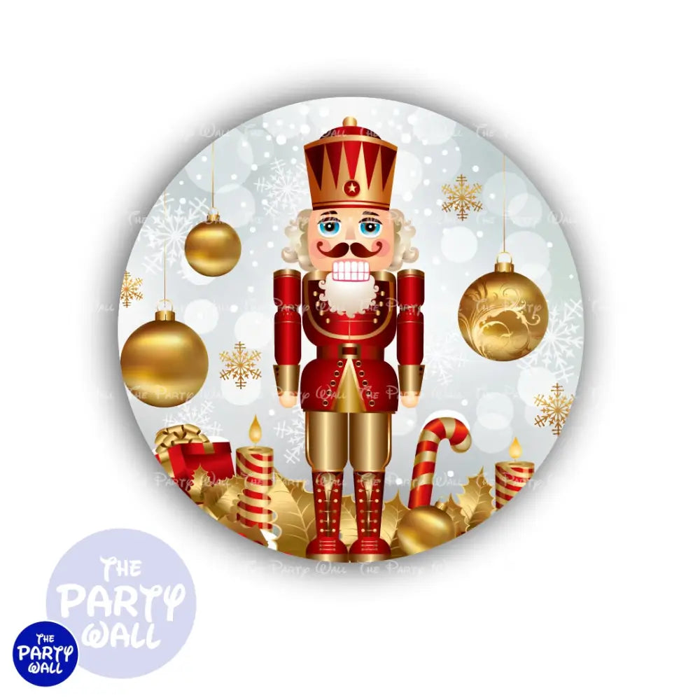 Navidad - Funda para mampara circular Circular