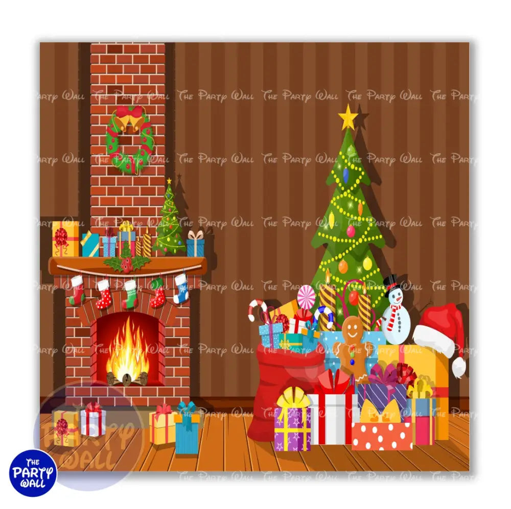 Navidad - Funda para mampara cuadrada o rectangular Cuadrado o Rectangular