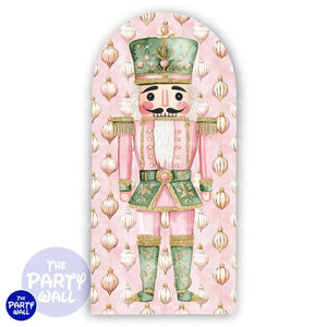 Navidad - Funda para mampara de punta redonda o rectangular Mampara de punta redonda