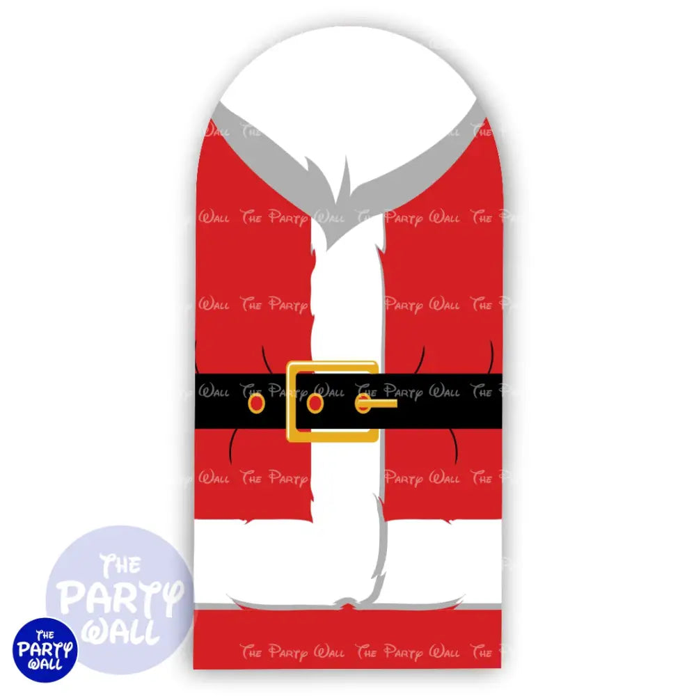 Navidad - Funda para mampara de punta redonda o rectangular Mampara de punta redonda