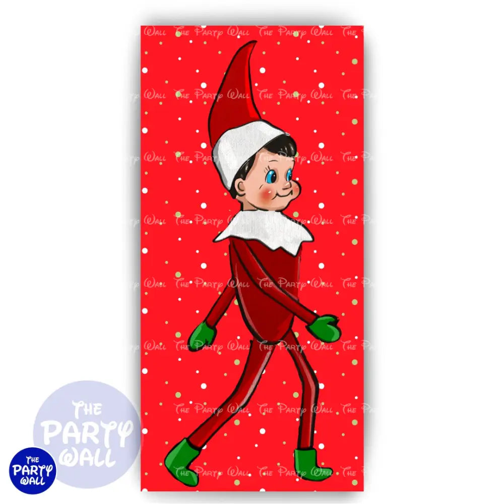 Navidad - Funda para mampara de punta redonda o rectangular Mampara de punta redonda