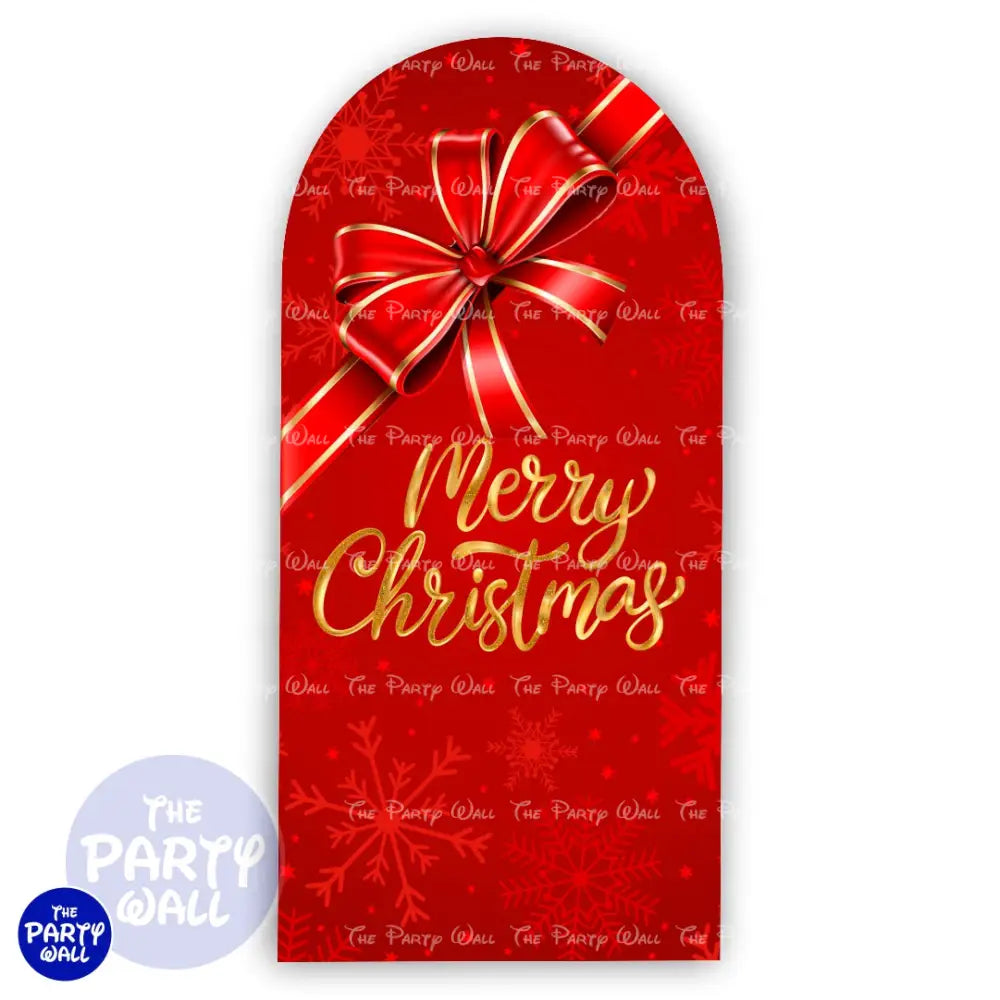 Navidad - Funda para mampara de punta redonda o rectangular Mampara de punta redonda