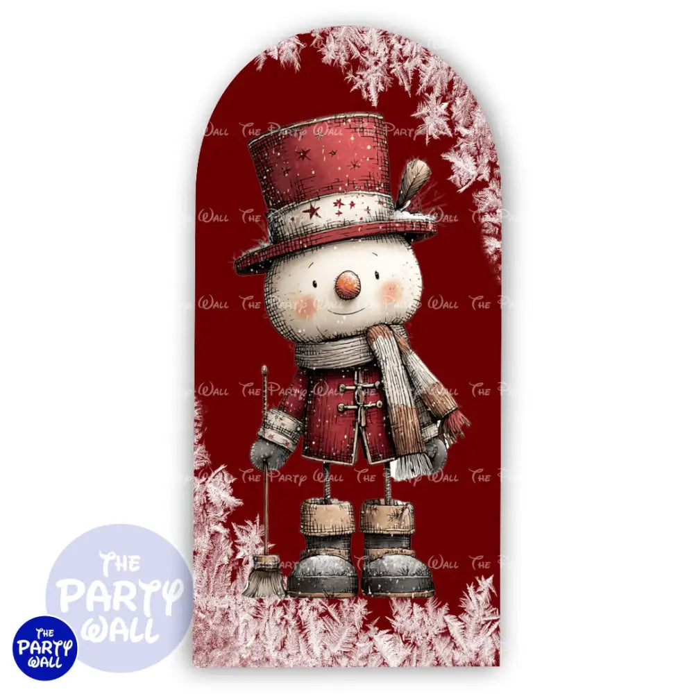 Navidad - Funda para mampara de punta redonda o rectangular Mampara de punta redonda