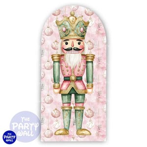 Navidad - Funda para mampara de punta redonda o rectangular Mampara de punta redonda