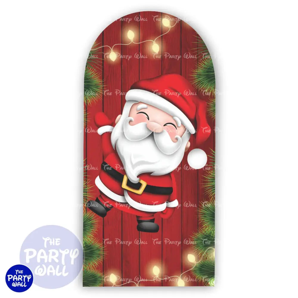 Navidad - Funda para mampara de punta redonda o rectangular Mampara de punta redonda