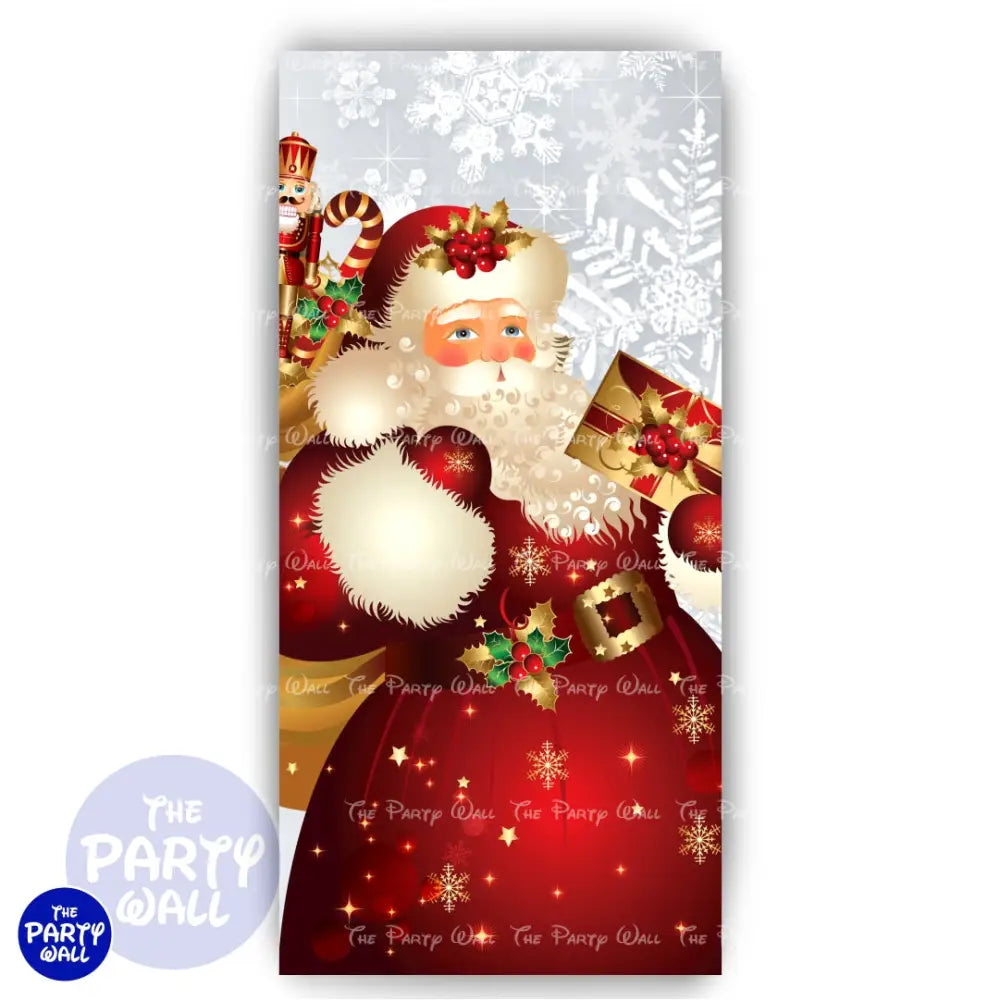 Navidad - Funda para mampara de punta redonda o rectangular Mampara de punta redonda