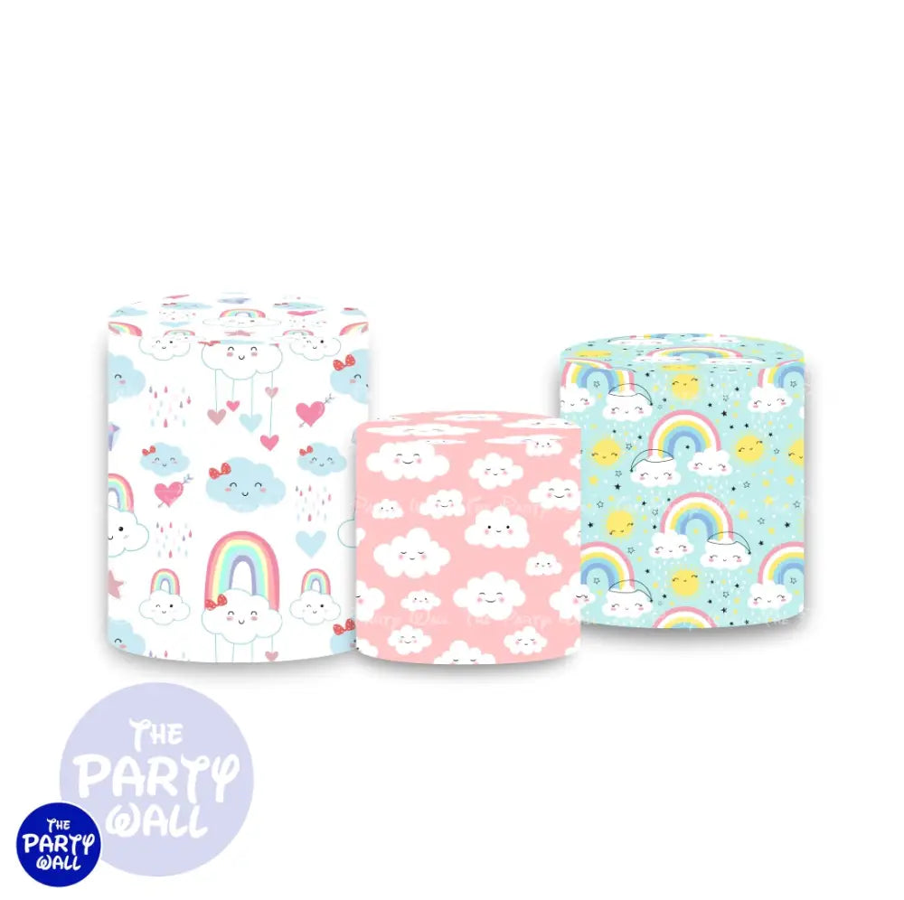 Nubes Cute - Fundas para cilindros Cilindros