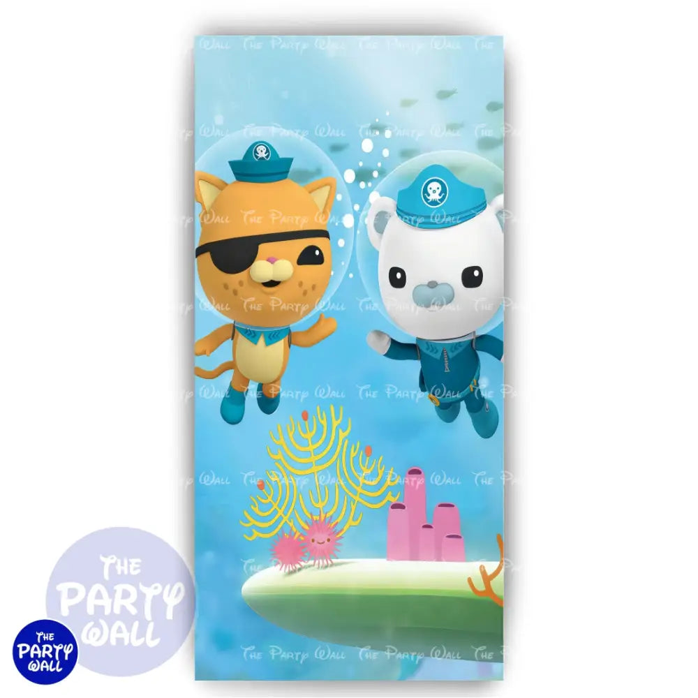 Octonautas - Funda para mampara de punta redonda o rectangular Mampara de punta redonda