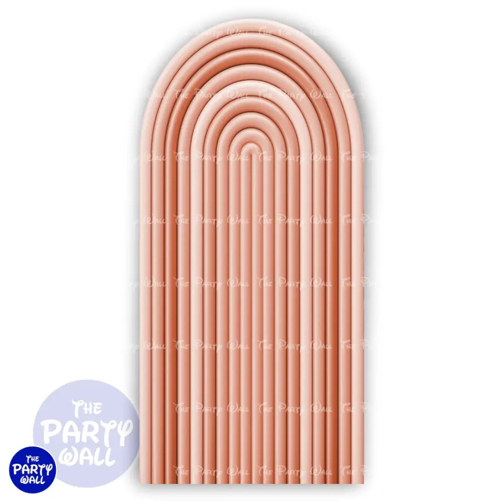 Ondas - Funda para mampara de punta redonda o rectangular Mampara de punta redonda