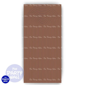 Ondas - Funda para mampara de punta redonda o rectangular Mampara de punta redonda