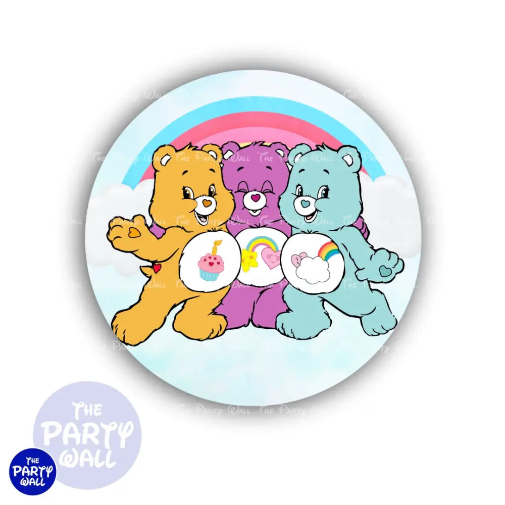 Ositos Cariñositos - Funda para mampara circular Circular