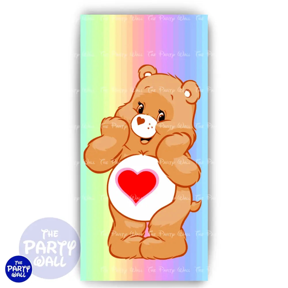 Ositos Cariñositos - Funda para mampara de punta redonda o rectangular Mampara de punta redonda