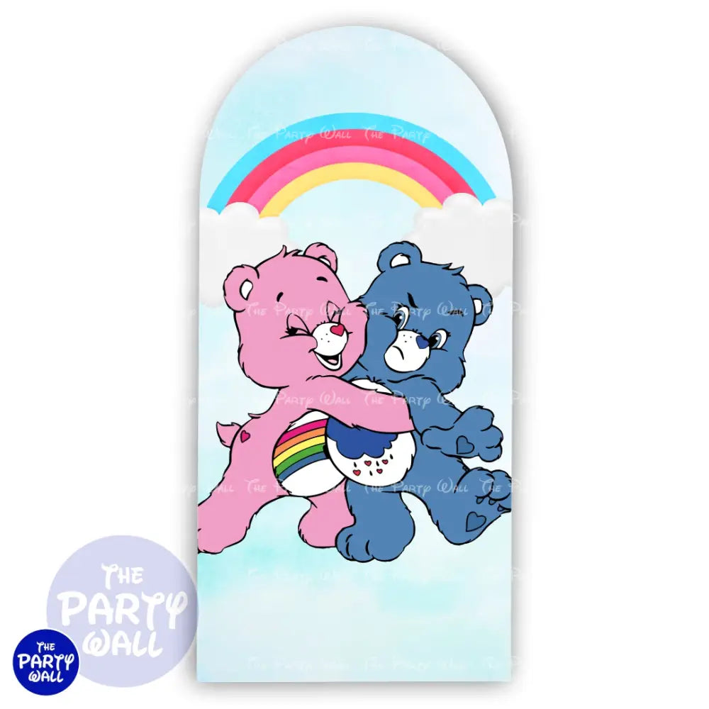 Ositos Cariñositos - Funda para mampara de punta redonda o rectangular Mampara de punta redonda