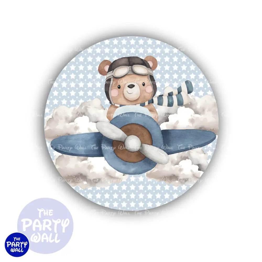 Ositos Cute - Funda para mampara circular Circular