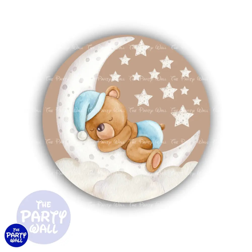 Ositos Cute - Funda para mampara circular Circular