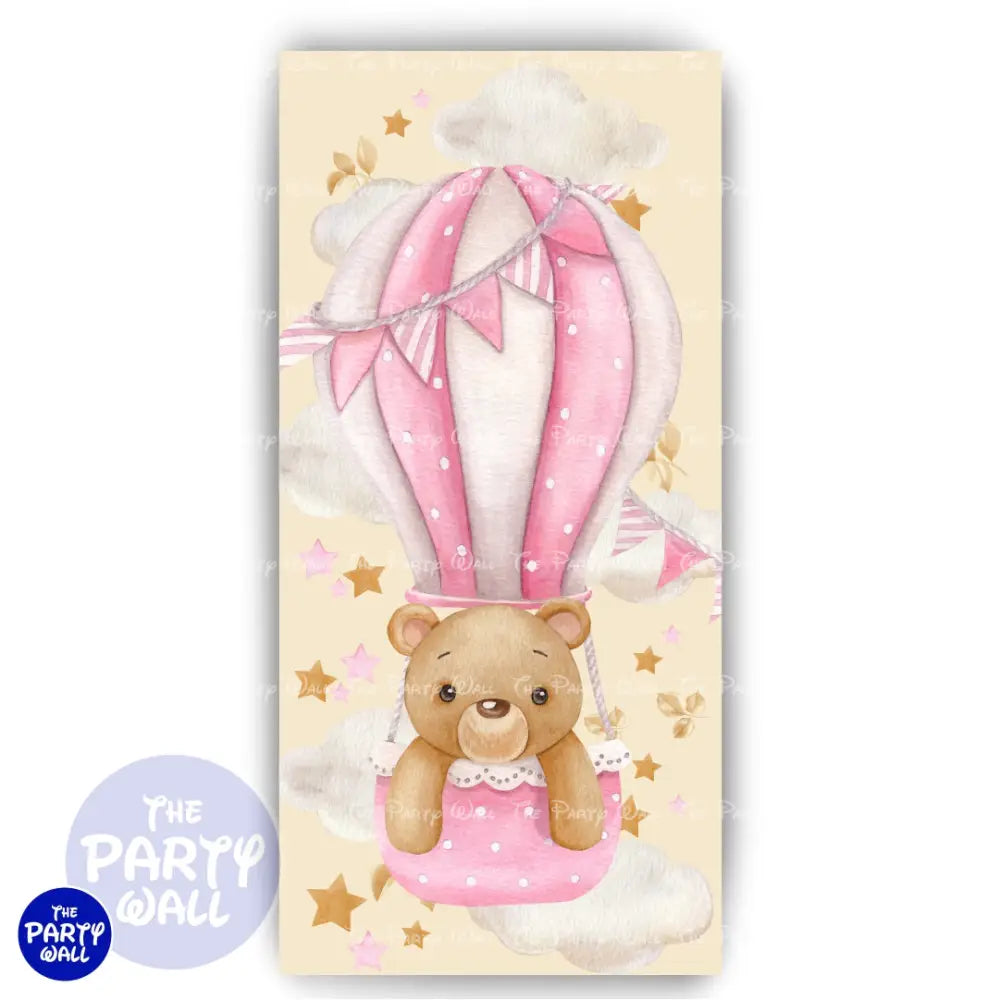 Ositos Cute - Funda para mampara de punta redonda o rectangular Mampara de punta redonda