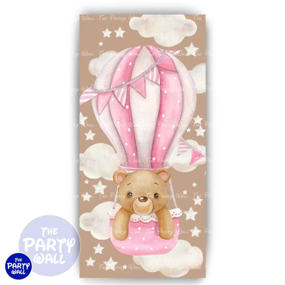 Ositos Cute - Funda para mampara de punta redonda o rectangular Mampara de punta redonda