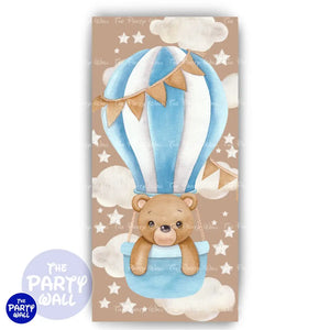 Ositos Cute - Funda para mampara de punta redonda o rectangular Mampara de punta redonda