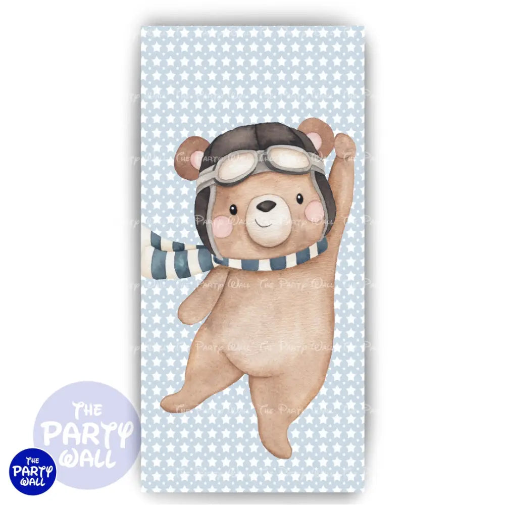 Ositos Cute - Funda para mampara de punta redonda o rectangular Mampara de punta redonda