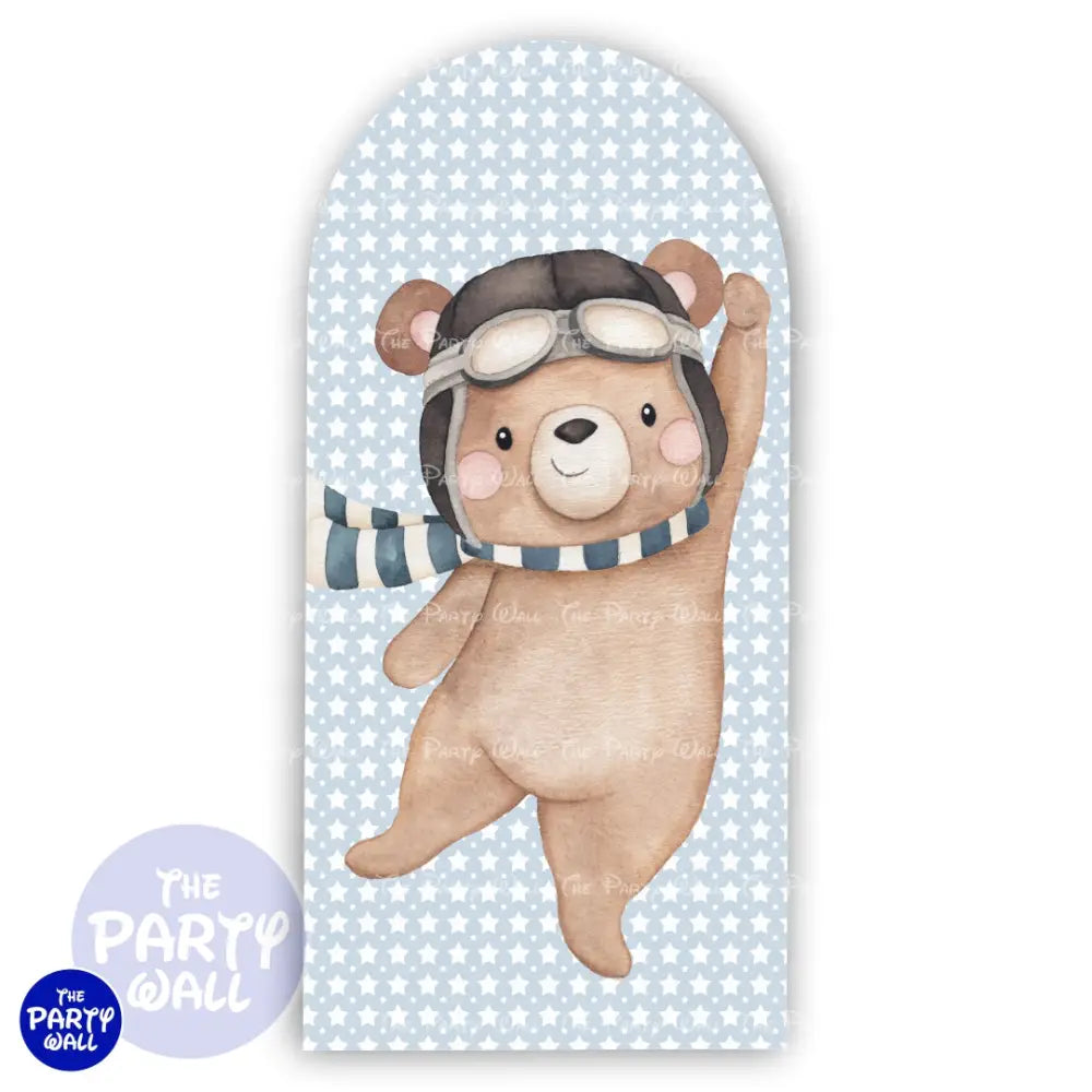 Ositos Cute - Funda para mampara de punta redonda o rectangular Mampara de punta redonda