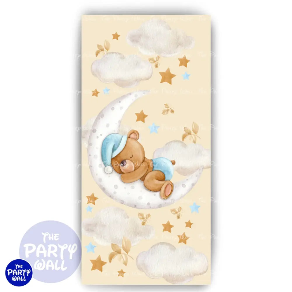 Ositos Cute - Funda para mampara de punta redonda o rectangular Mampara de punta redonda