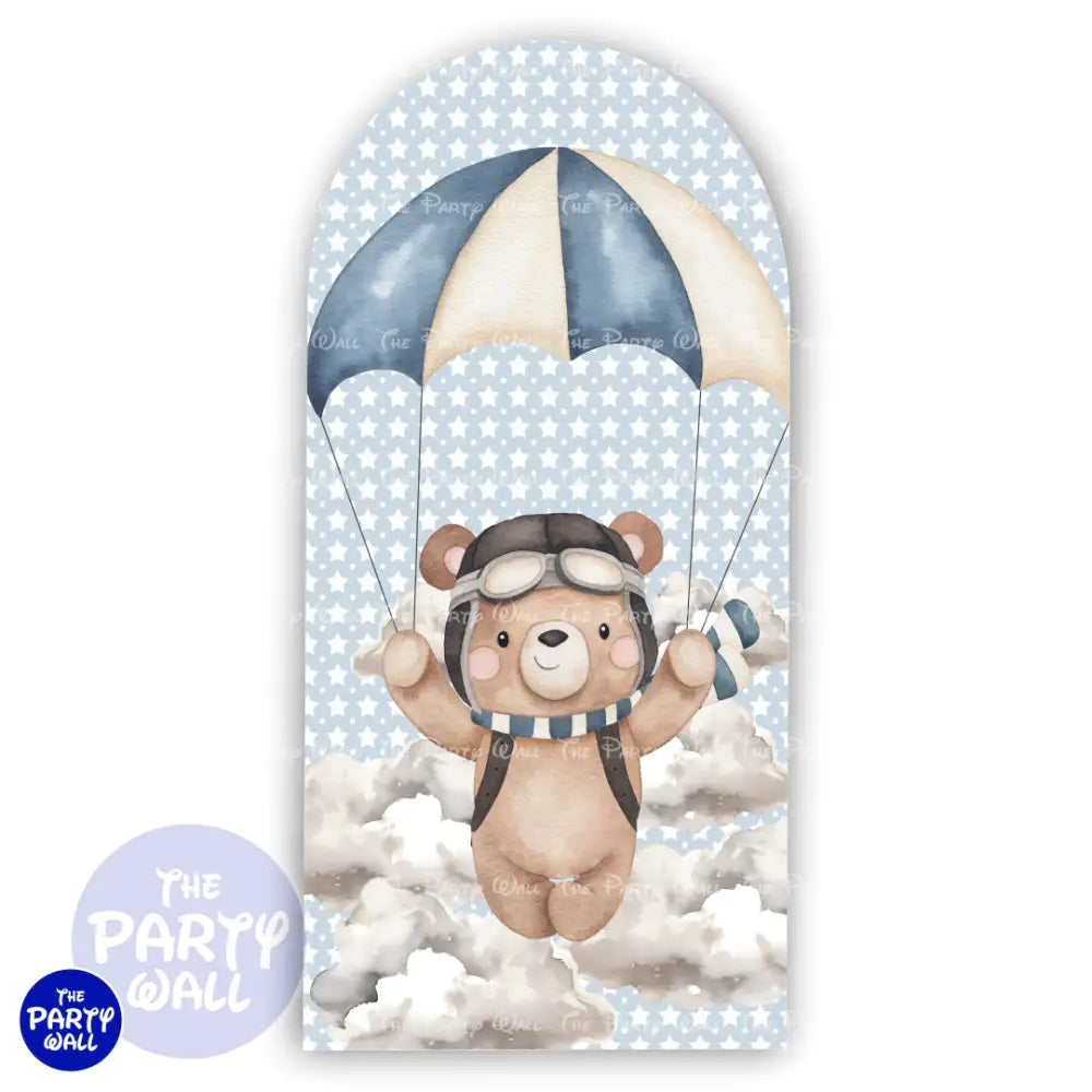 Ositos Cute - Funda para mampara de punta redonda o rectangular Mampara de punta redonda