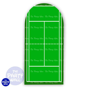 Padel - Funda para mampara de punta redonda o rectangular Mampara de punta redonda