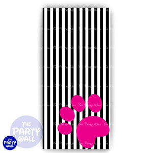 Panda - Funda para mampara de punta redonda o rectangular Mampara de punta redonda