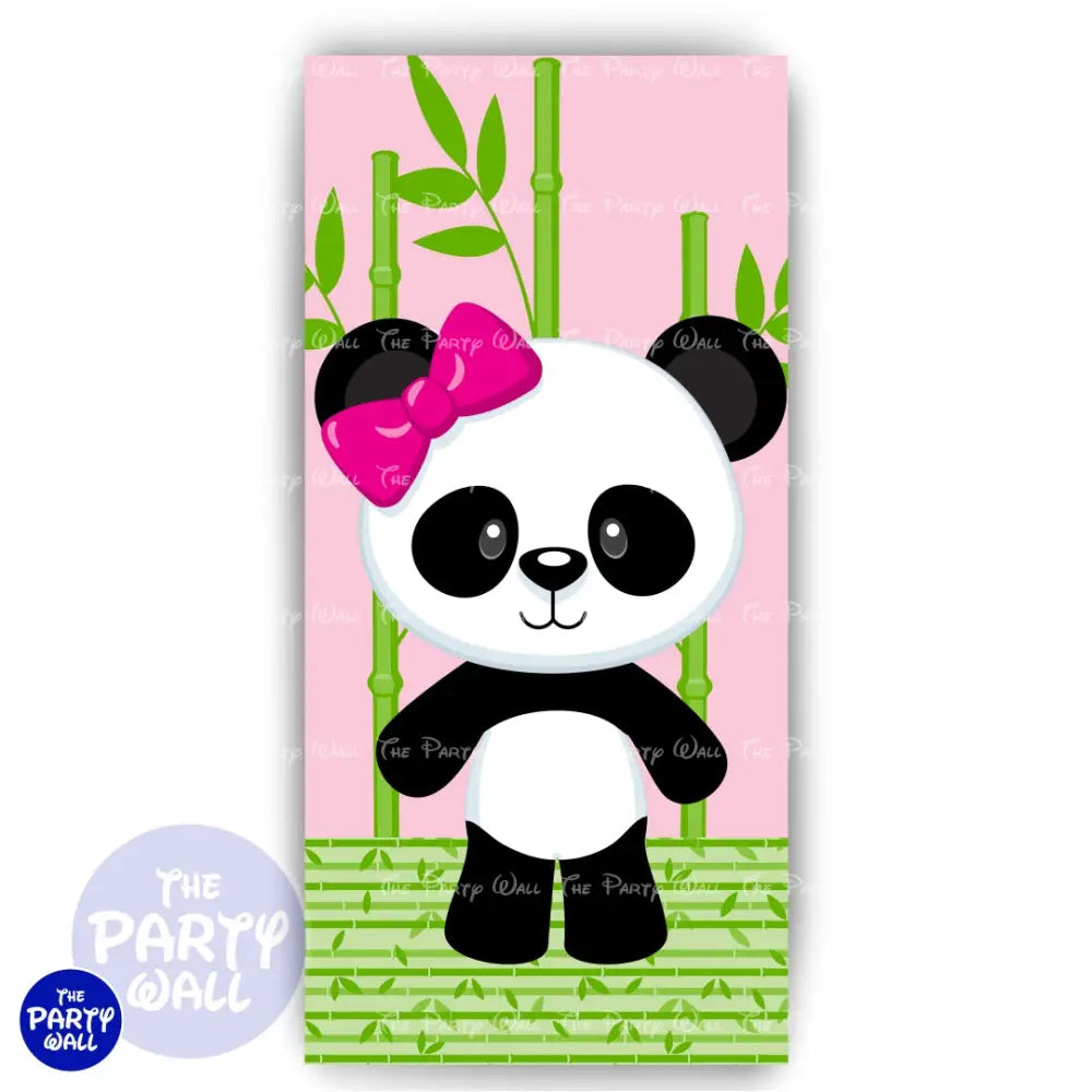 Panda - Funda para mampara de punta redonda o rectangular Mampara de punta redonda