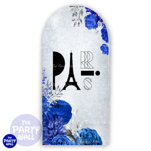 Paris - Funda para mampara de punta redonda o rectangular Mampara de punta redonda