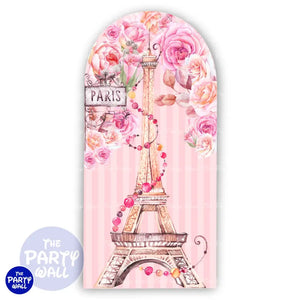 Paris - Funda para mampara de punta redonda o rectangular Mampara de punta redonda