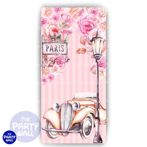 Paris - Funda para mampara de punta redonda o rectangular Mampara de punta redonda