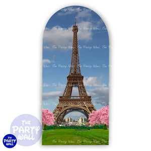 Paris - Funda para mampara de punta redonda o rectangular Mampara de punta redonda