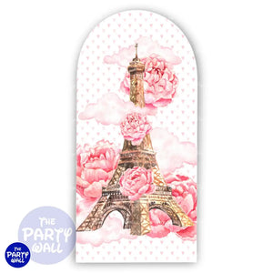 Paris - Funda para mampara de punta redonda o rectangular Mampara de punta redonda