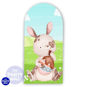 Pascua - Funda para mampara de punta redonda o rectangular Mampara de punta redonda