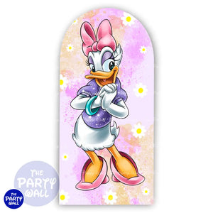 Pata Daisy Funda para mampara de punta redonda o rectangular Mampara de punta redonda