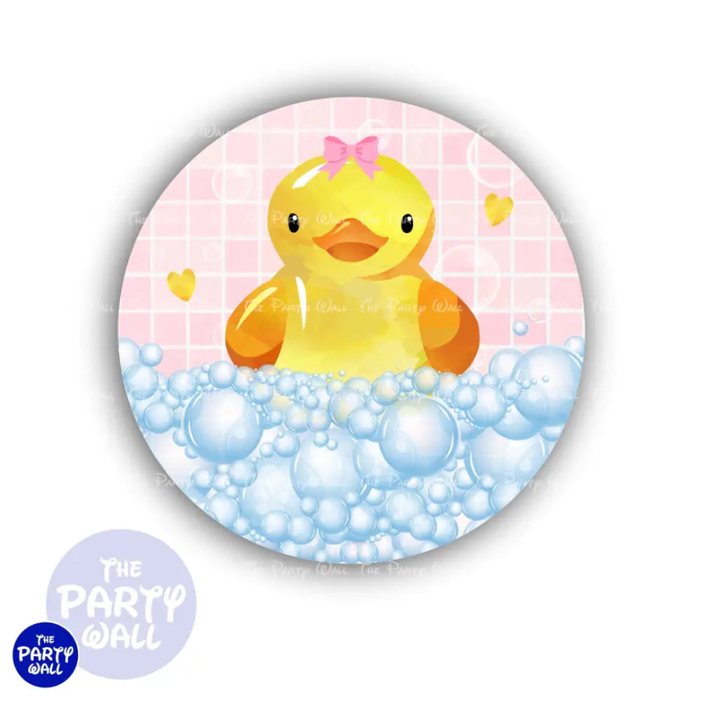 Pato de Hule - Funda para mampara circular Circular