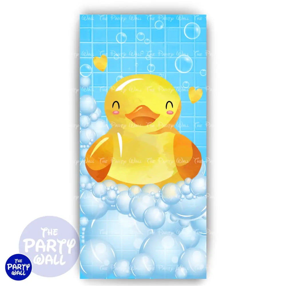 Pato de Hule - Funda para mampara de punta redonda o rectangular Mampara de punta redonda