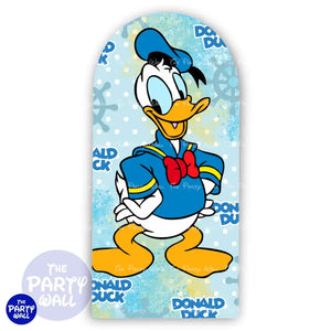 Pato Donald - Funda para mampara de punta redonda o rectangular Mampara de punta redonda