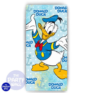 Pato Donald - Funda para mampara de punta redonda o rectangular Mampara de punta redonda