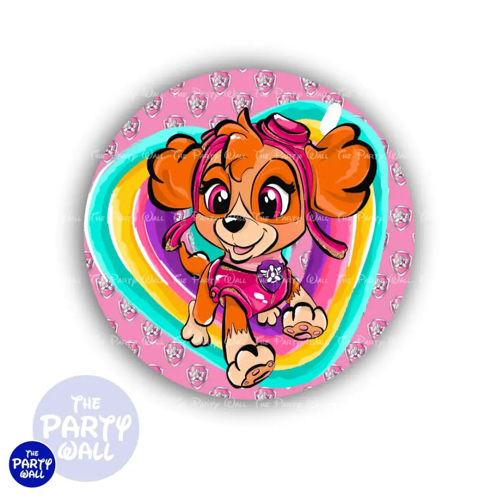 Paw Patrol - Funda para mampara circular Circular