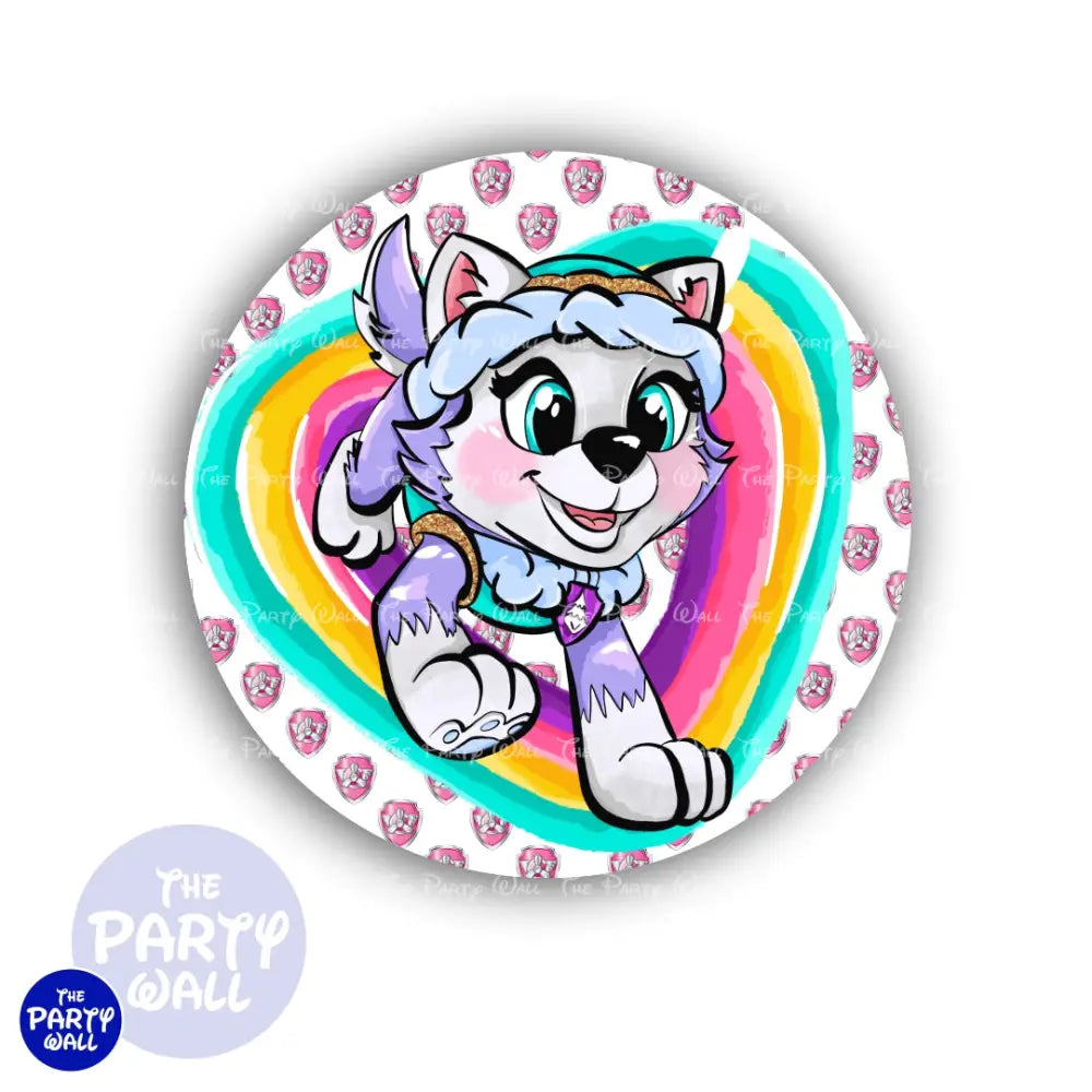 Paw Patrol - Funda para mampara circular Circular