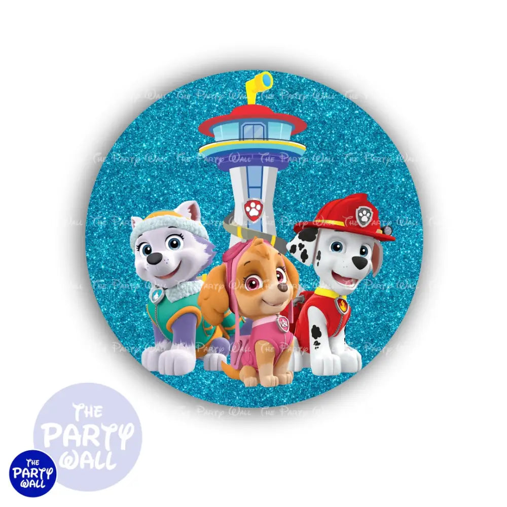 Paw Patrol - Funda para mampara circular Circular