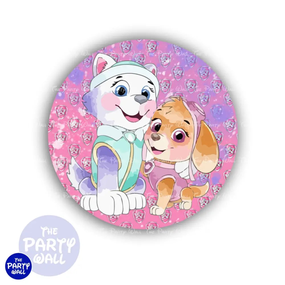 Paw Patrol - Funda para mampara circular Circular