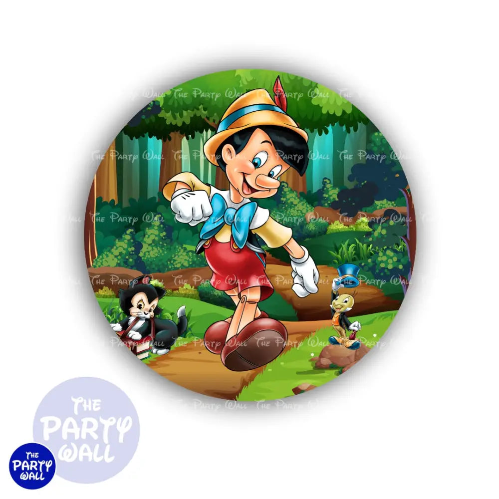 Pinocchio - Funda para mampara circular Circular