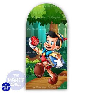 Pinocchio - Funda para mampara de punta redonda o rectangular Mampara de punta redonda