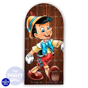 Pinocchio - Funda para mampara de punta redonda o rectangular Mampara de punta redonda