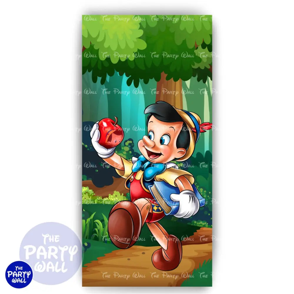 Pinocchio - Funda para mampara de punta redonda o rectangular Mampara de punta redonda