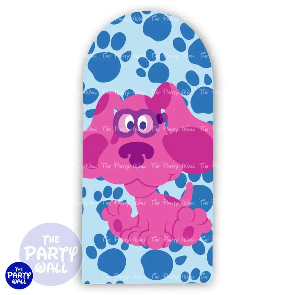 Pistas de Blue - Funda para mampara de punta redonda o rectangular Mampara de punta redonda