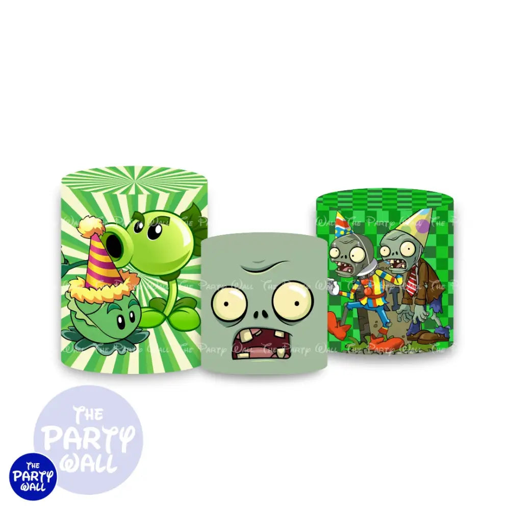 Plants vs Zombies - Fundas para cilindros Cilindros